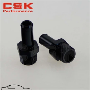2PCS ALUMINUM 1/2" NPT MALE STRAIGHT TO 5/8" HOSE BARB NIPPLE AN10 FITTING BLACK 
2PCS ALUMINUM 1/2" NPT MALE STRAIGHT TO 5/8" HOSE BARB NIPPLE AN10 FITTING BLACK