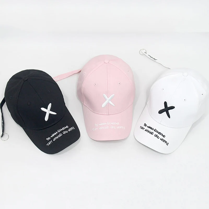 Unisex Baseball Cap X Letter Embroidery Outdoor Men Women Sports Snapback Teenage Dance Hat Adjustable Sun Caps Casquette (2)