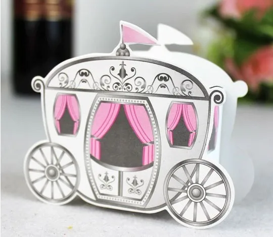 Free Shipping 50pcs Pink princess carriage candy box Continental personality Creative favor box wedding candy gift favour box
Free Shipping 50pcs Pink princess carriage candy box Continental personality Creative favor box wedding candy gift favour box