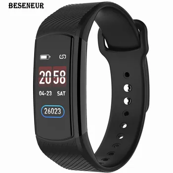 Beseneur B60 Smart Band Color Screen Heart Rate Monitor Watches Blood Pressure Fitness Tracker Bracelet Smartband PK mi band 3
Beseneur B60 Smart Band Color Screen Heart Rate Monitor Watches Blood Pressure Fitness Tracker Bracelet Smartband PK mi band 3