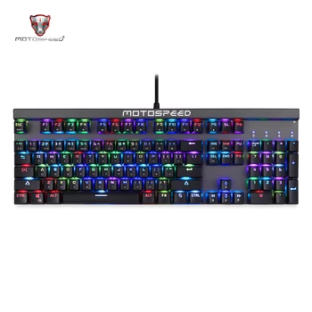 Motospeed CK103 104 Key NKRO USB Wired RGB Backlight Mechanical Gaming Keyboard for pc computer Computer DOTA 2 cs go gamer
Motospeed CK103 104 Key NKRO USB Wired RGB Backlight Mechanical Gaming Keyboard for pc computer Computer DOTA 2 cs go gamer