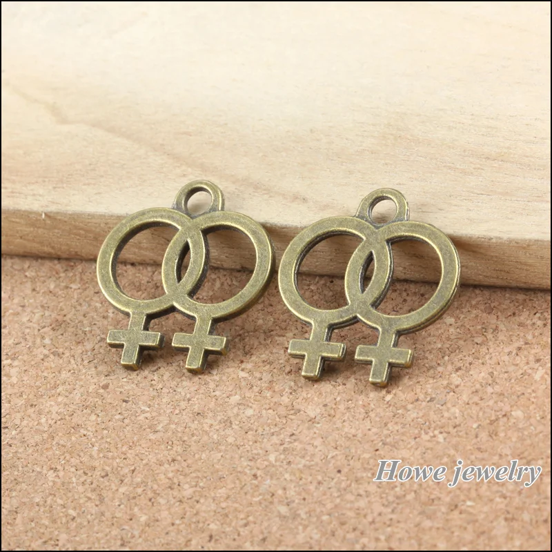 55pcs double female symbol best selling Charm Antique bronze Pendant European Style jewelry findings A008
55pcs double female symbol best selling Charm Antique bronze Pendant European Style jewelry findings A008