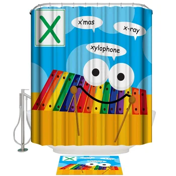 Cartoon Letter X Shower Curtain Bath Sets With Rugs Shower Curtain Doormat Sets Outside Rings Women Funny Cool Hotel Quality
Cartoon Letter X Shower Curtain Bath Sets With Rugs Shower Curtain Doormat Sets Outside Rings Women Funny Cool Hotel Quality