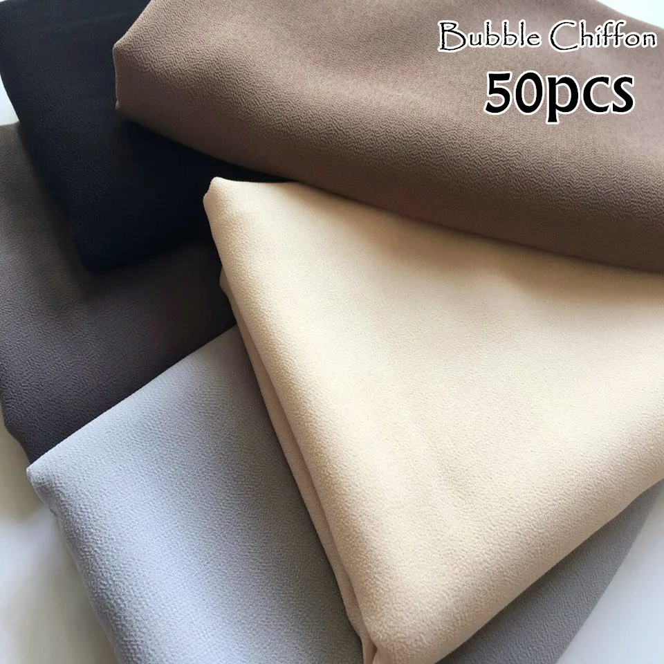 50pcs bubble chiffon hijab solid color scarf scarves fashion Muslim plain scarfs popular hijabs gorgeous muffler soft hot sale
50pcs bubble chiffon hijab solid color scarf scarves fashion Muslim plain scarfs popular hijabs gorgeous muffler soft hot sale