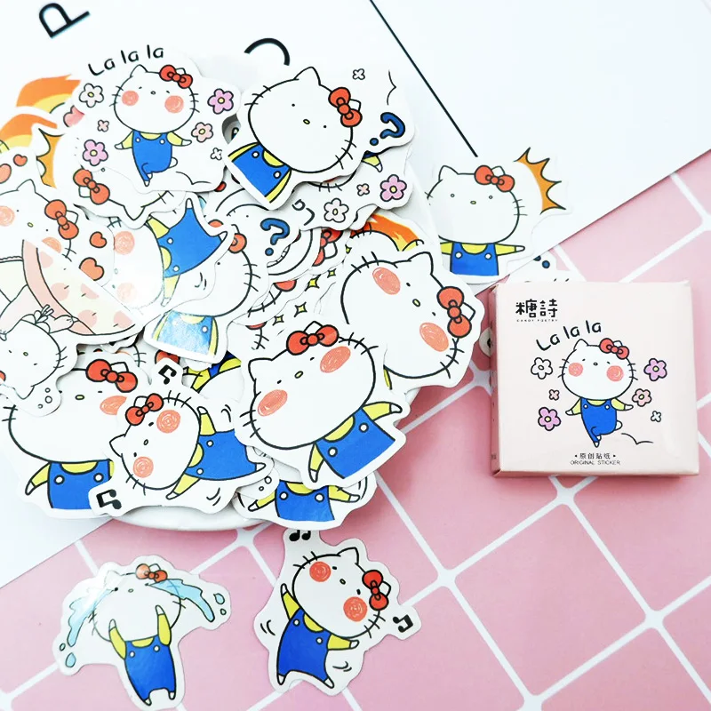 45 Pcs/box Cute fat cat sticker DIY diary album decoration stickers scrapbooking planner label Scrapbook stickers
45 Pcs/box Cute fat cat sticker DIY diary album decoration stickers scrapbooking planner label Scrapbook stickers