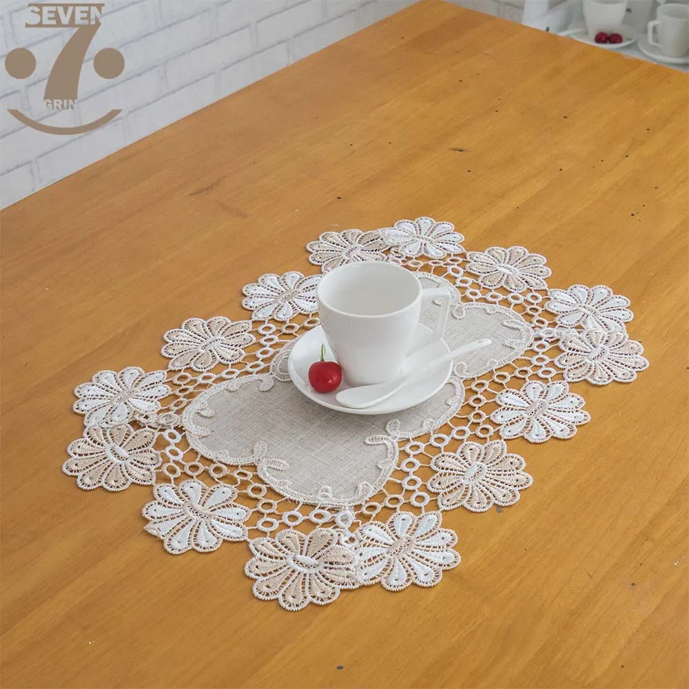 Free Shipping 1Lot/3Pcs 30x45cm Linen Style Lotus eaf Embroidered Border Placemats For Home Dining Coffee Table Pad
Free Shipping 1Lot/3Pcs 30x45cm Linen Style Lotus eaf Embroidered Border Placemats For Home Dining Coffee Table Pad