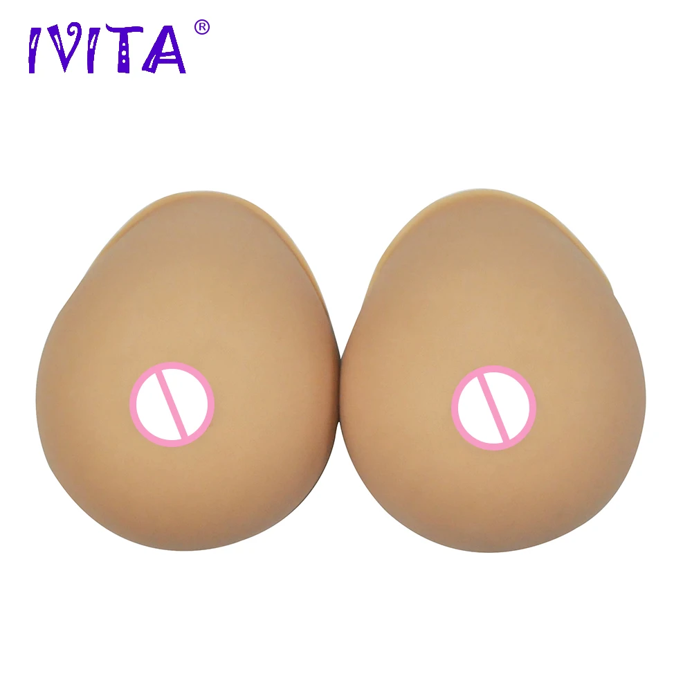

IVITA 5000g/Pair Sutan Realistic Silicone Breast Forms Fake Boobs False Breasts Mastectomy Crossdresser Shemale Bra Drag Queen
