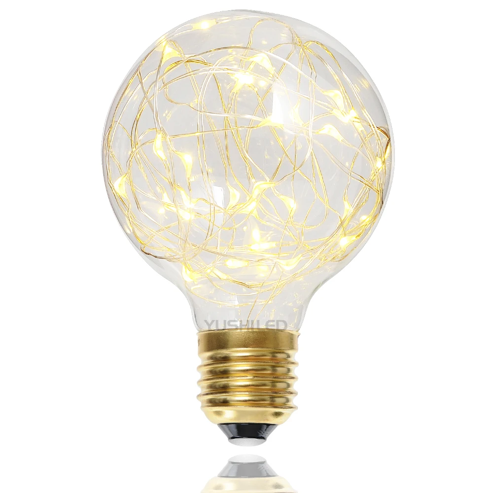 3PCS/lot G95 Edison LED Starry Filament Bulb Warm White AC 110-220V Fairy LED String Bulb For Wedding Home Holiday Christmas
3PCS/lot G95 Edison LED Starry Filament Bulb Warm White AC 110-220V Fairy LED String Bulb For Wedding Home Holiday Christmas