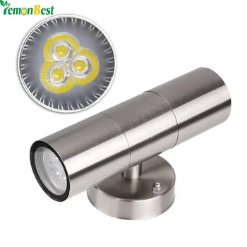 Indoor Outdoor Waterproof IP65 LED Wall Light Stainless Steel Up Down GU10 Double Wall Lamp AC 85-265V 110v 220v 240v warm cold
Indoor Outdoor Waterproof IP65 LED Wall Light Stainless Steel Up Down GU10 Double Wall Lamp AC 85-265V 110v 220v 240v warm cold