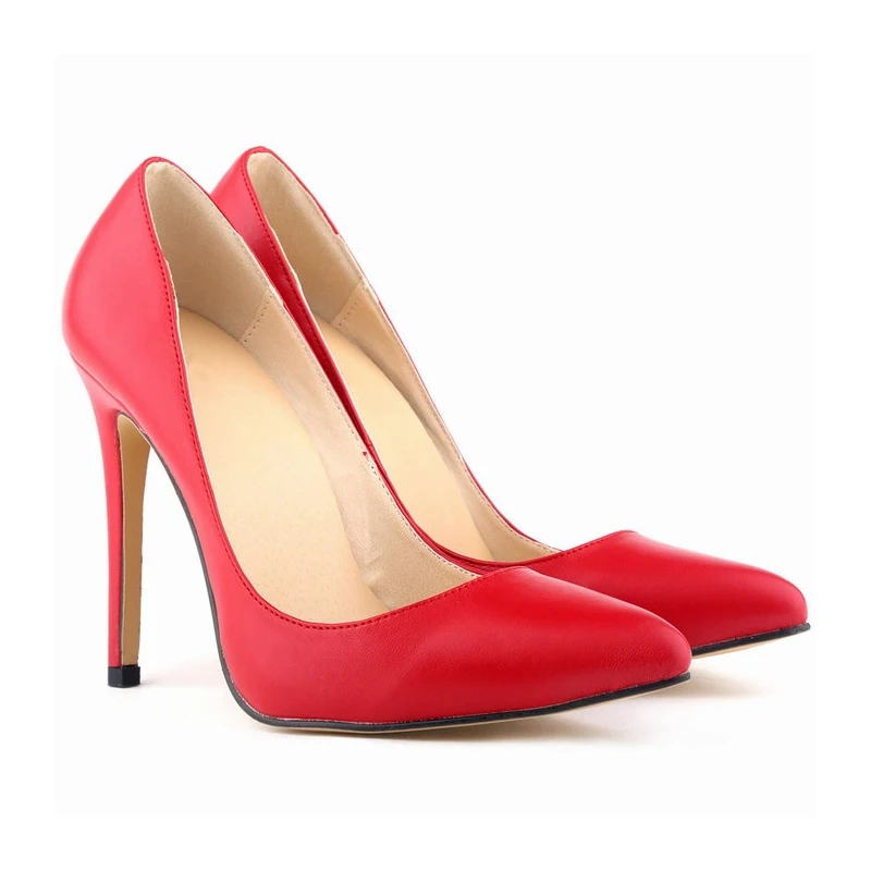 New 2018 Elegant Dress Pump Plus Size 34-42 Designer Soft Leather High Heels Party Bridal Pumps Office Wedding Shoes Women A042
New 2018 Elegant Dress Pump Plus Size 34-42 Designer Soft Leather High Heels Party Bridal Pumps Office Wedding Shoes Women A042