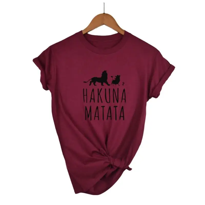Women Tops Hakuna MaTatas Ladies Soft T Shirt Breast Cancer Awareness Lion Parody Tee Lady Gifts S-3XL
Women Tops Hakuna MaTatas Ladies Soft T Shirt Breast Cancer Awareness Lion Parody Tee Lady Gifts S-3XL