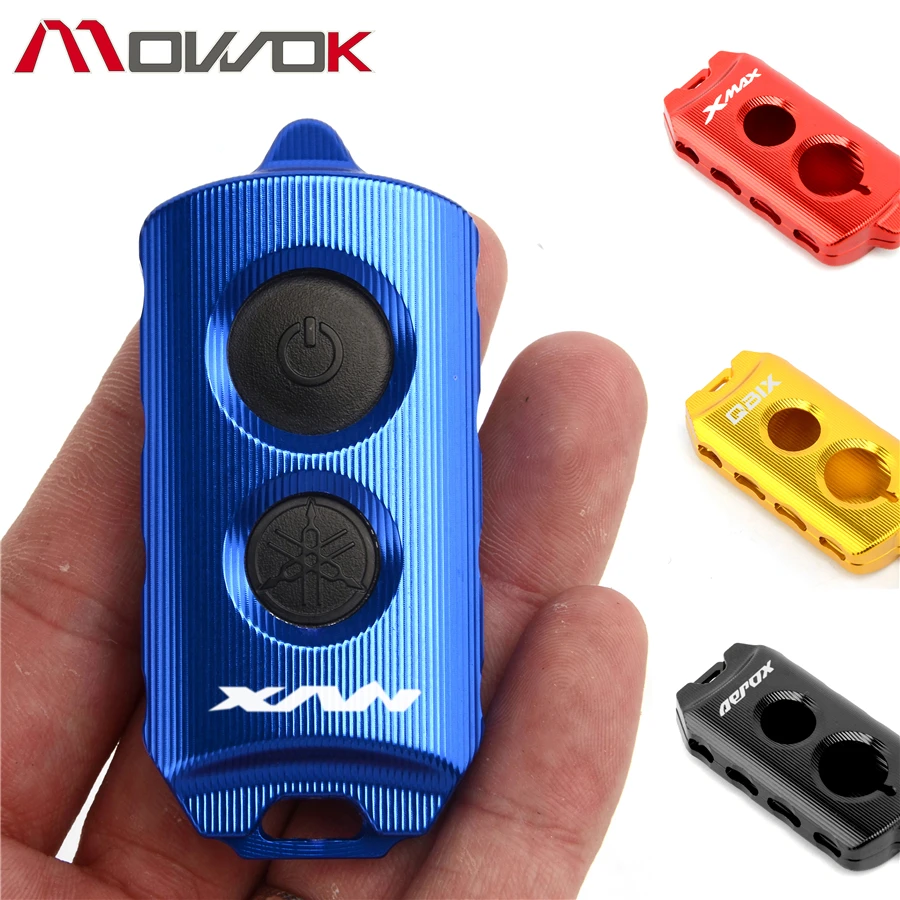 CNC Aluminum logo Key Case Holder Silicone Protect For Yamaha Motor X-Max 250 XMAX 125 300 400 aerox 155 NVX155 QBIX 125
CNC Aluminum logo Key Case Holder Silicone Protect For Yamaha Motor X-Max 250 XMAX 125 300 400 aerox 155 NVX155 QBIX 125