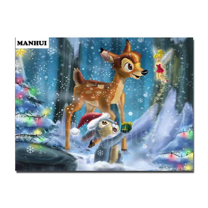 Christmas 5d diy Diamond Painting Cross Stitch Diamond Deer& Cute Rabit full Round/Square Diamond Embroidery 286
Christmas 5d diy Diamond Painting Cross Stitch Diamond Deer& Cute Rabit full Round/Square Diamond Embroidery 286