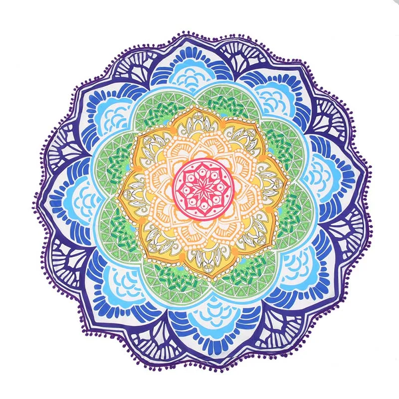 2018 Microfiber Printed Round Beach Towel Tapestry Wall Hanging Blanket Seaside Vacation Camping Mat Mandala Tassel Large
2018 Microfiber Printed Round Beach Towel Tapestry Wall Hanging Blanket Seaside Vacation Camping Mat Mandala Tassel Large
