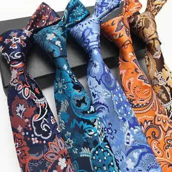 SKng New Design 8cm Paisley Floral Neck Ties Jacquard Woven Silk Tie for Men Gravatas Men Tie Suit Wedding Business Ties
SKng New Design 8cm Paisley Floral Neck Ties Jacquard Woven Silk Tie for Men Gravatas Men Tie Suit Wedding Business Ties
