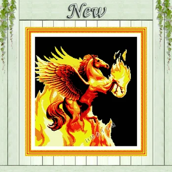 fire horse animal black cloth diy painting counted on canvas DMC 14CT 11CT unprinted Cross Stitch Embroidery kits Needlework Set
fire horse animal black cloth diy painting counted on canvas DMC 14CT 11CT unprinted Cross Stitch Embroidery kits Needlework Set