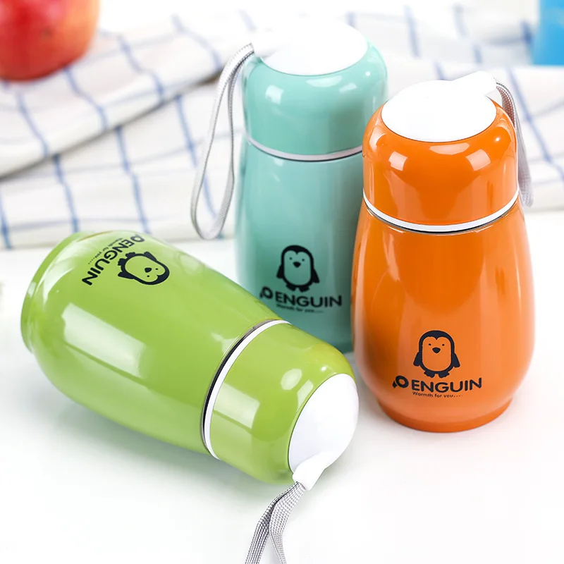 Cute Thermoses 260ML Penguin Thermos Cup Stainless Steel Thermal Insulation Drinking Water Bottle Vacuum Flask Belly Cup
Cute Thermoses 260ML Penguin Thermos Cup Stainless Steel Thermal Insulation Drinking Water Bottle Vacuum Flask Belly Cup