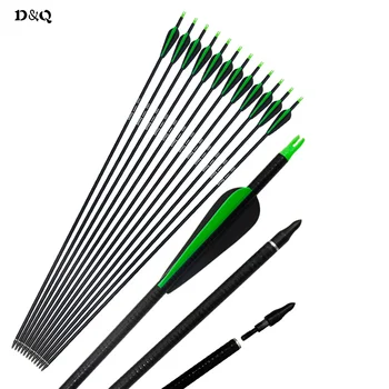 12pcs Fiberglass Arrows Archery 32 Inch Spine 550 with Replaceable Arrowhead for Recurve Compound Bow Hunting Shooting Practice
12pcs Fiberglass Arrows Archery 32 Inch Spine 550 with Replaceable Arrowhead for Recurve Compound Bow Hunting Shooting Practice