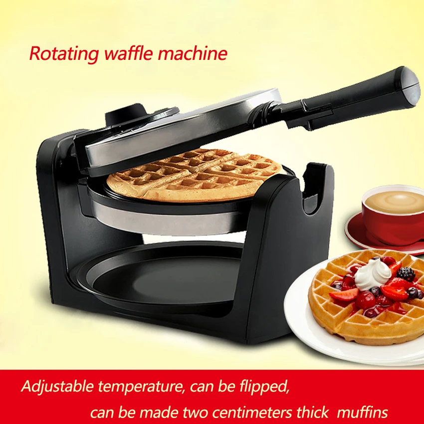 1PC Non-stick Automatic Household Electric Rotary Egg Waffle Maker Pancake Maker waffle machine
1PC Non-stick Automatic Household Electric Rotary Egg Waffle Maker Pancake Maker waffle machine