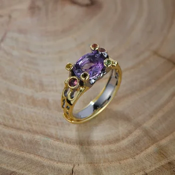 Silvology 925 Sterling Silver Natural Amethyst Rings Vintage Ethnic Elegant Luxurious Rings For Women 2019 Festival Jewelry Gift
Silvology 925 Sterling Silver Natural Amethyst Rings Vintage Ethnic Elegant Luxurious Rings For Women 2019 Festival Jewelry Gift