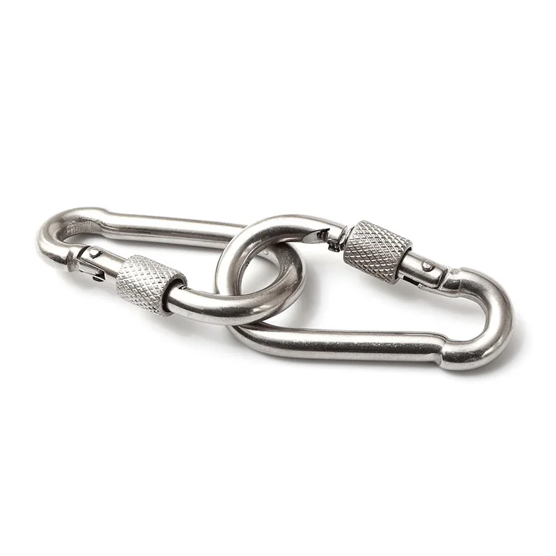 4PCS to 10PCS M4 M5 M6 M8 Screw Lock Spring Clip Spring Snap Carabiner Quick Link 304 Stainless Steel
4PCS to 10PCS M4 M5 M6 M8 Screw Lock Spring Clip Spring Snap Carabiner Quick Link 304 Stainless Steel