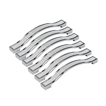 6 x Crystal Furniture Handle Bar Grip Handle Kitchen Cabinet Drawer Door Handles Silver 96mm
6 x Crystal Furniture Handle Bar Grip Handle Kitchen Cabinet Drawer Door Handles Silver 96mm