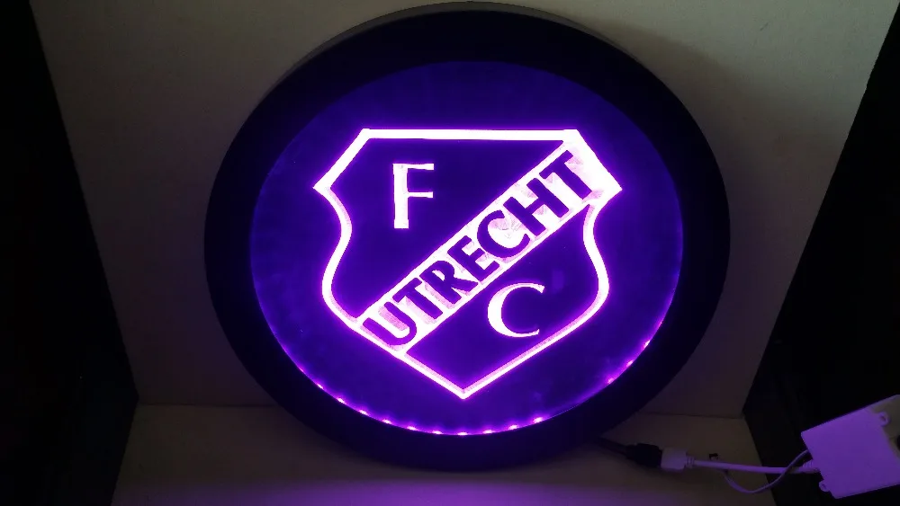FBHL-01 UTRECHT in the Netherlands league RGB led Multi Color wireless control beer bar pub club neon sign Special gift
FBHL-01 UTRECHT in the Netherlands league RGB led Multi Color wireless control beer bar pub club neon sign Special gift