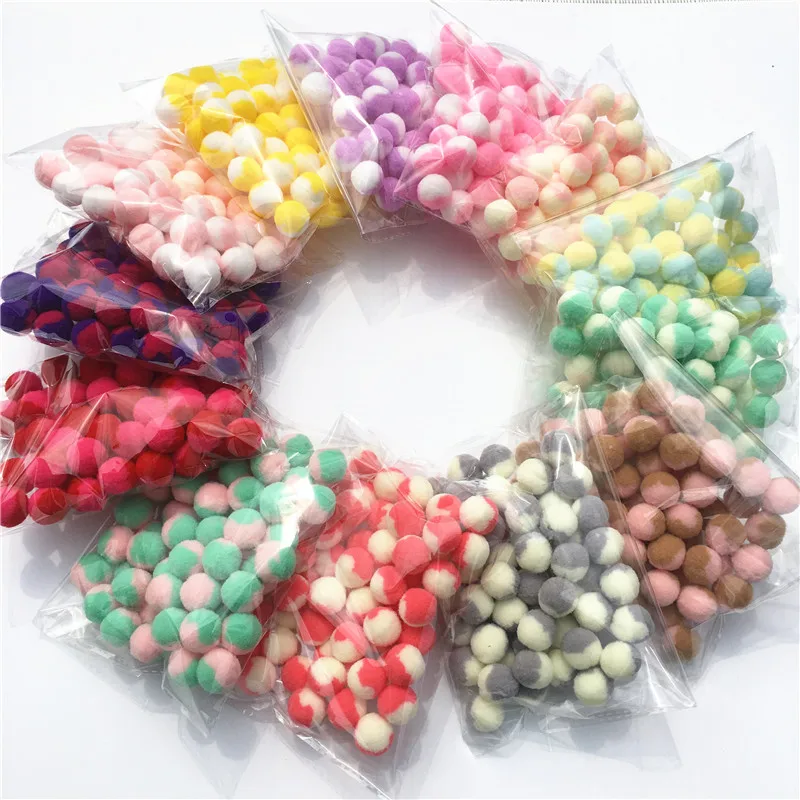 Gradient Color Pompoms 15mm 20mm DIY Needle Crafts Mini Pom Pom Ball Pompom for Handmade Accessories DIY Craft Supplies 20g
Gradient Color Pompoms 15mm 20mm DIY Needle Crafts Mini Pom Pom Ball Pompom for Handmade Accessories DIY Craft Supplies 20g