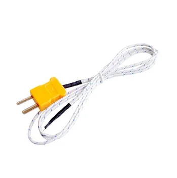 Surface thermocouple K type temperature probe high temperature resistance Thermo-couple Wire 1 Meter
Surface thermocouple K type temperature probe high temperature resistance Thermo-couple Wire 1 Meter