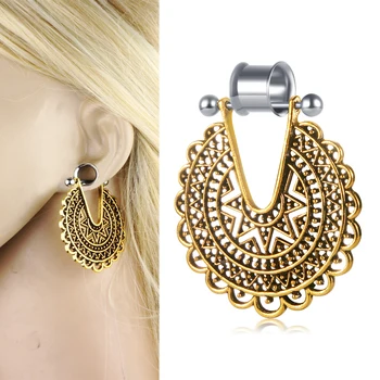 TIANCIFBYJS Stainless Steel Ear Gauges Kit Flesh Tunnels Double Flared Ear Stretcher Saddle Dangle Plugs Body Piercing Jewelry
TIANCIFBYJS Stainless Steel Ear Gauges Kit Flesh Tunnels Double Flared Ear Stretcher Saddle Dangle Plugs Body Piercing Jewelry