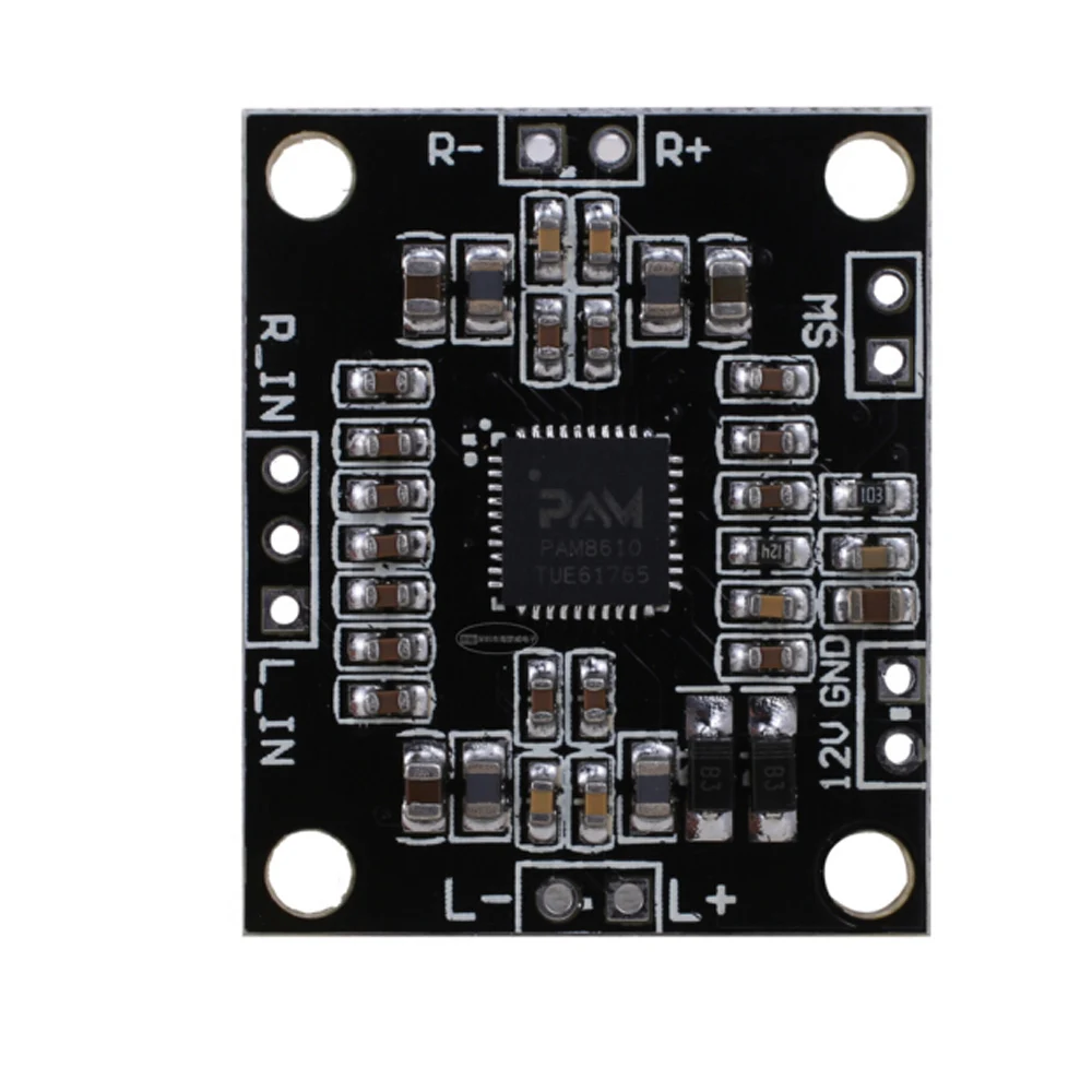 PAM8610 Digital Power Amplifier Board 2x15W Two-Channel Stereo High Power Amplifier Board Micro
PAM8610 Digital Power Amplifier Board 2x15W Two-Channel Stereo High Power Amplifier Board Micro