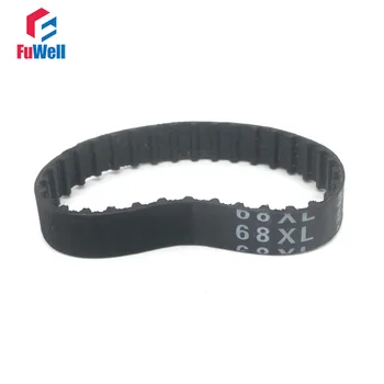 

XL Timing Belt 60/64/68/70/72/74/76/78/80/82/84XL Rubber Timing Pulley Belt 10mm Width Closed Loop Toothed Transmisson Belt