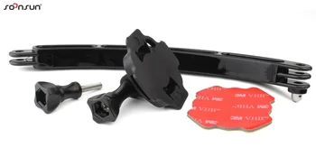 SOONSUN 360 Degrees Rotation Helmet Extension Arm Mount with 3M Sticker for Gopro Hero 7 6 5 4 for SJCAM for Xiaomi Yi Accessory
SOONSUN 360 Degrees Rotation Helmet Extension Arm Mount with 3M Sticker for Gopro Hero 7 6 5 4 for SJCAM for Xiaomi Yi Accessory