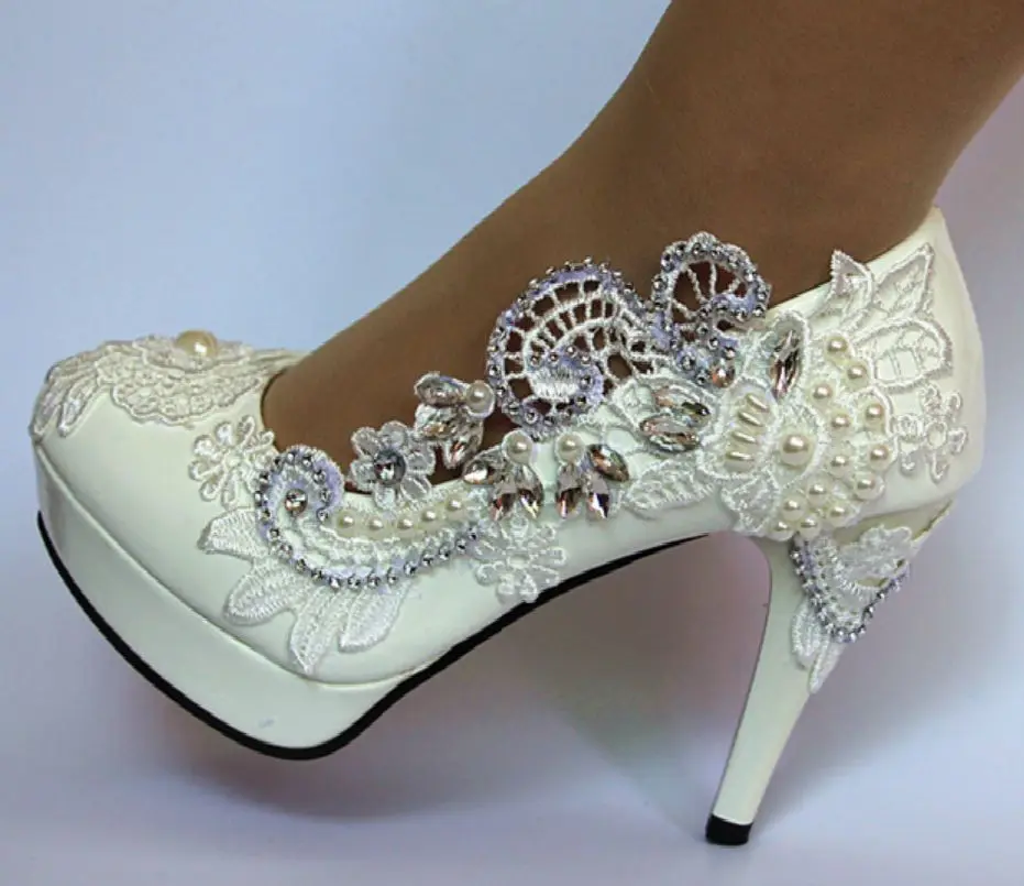 11cm Super high heels platforms ivory laces wedding shoes woman luxury handmade european hot fashion HS039 brides wedding shoe
11cm Super high heels platforms ivory laces wedding shoes woman luxury handmade european hot fashion HS039 brides wedding shoe
