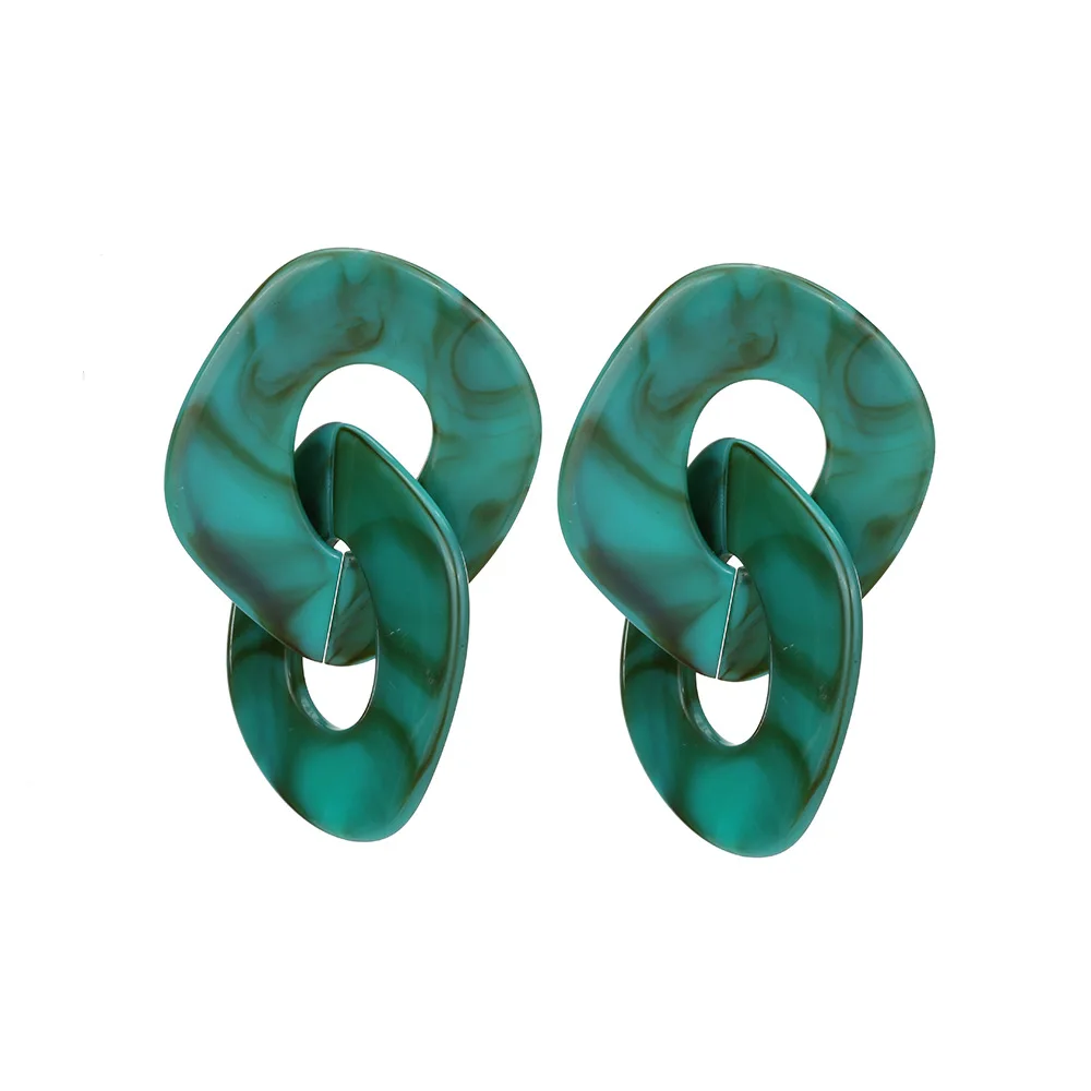 2019 New Double Round Buckle Acrylic Drop Earrings Irregular Acetate Plate Personality Geometry Earrings Jewelry Wholesale Gifts
2019 New Double Round Buckle Acrylic Drop Earrings Irregular Acetate Plate Personality Geometry Earrings Jewelry Wholesale Gifts