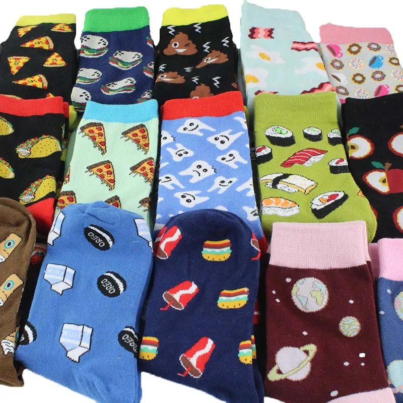 Women Socks Funny Cute Cartoon Fruits Banana Avocado Lemon Egg Cookie Donuts Food Happy Japanese Harajuku Hip Hop Cotton Socks
Women Socks Funny Cute Cartoon Fruits Banana Avocado Lemon Egg Cookie Donuts Food Happy Japanese Harajuku Hip Hop Cotton Socks