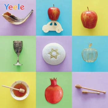 Yeele Happy Rosh Hanukkah Photography Backdrop Shofar Pomegranate Apples Vinyl Photographic Background For Photo Studio Props
Yeele Happy Rosh Hanukkah Photography Backdrop Shofar Pomegranate Apples Vinyl Photographic Background For Photo Studio Props