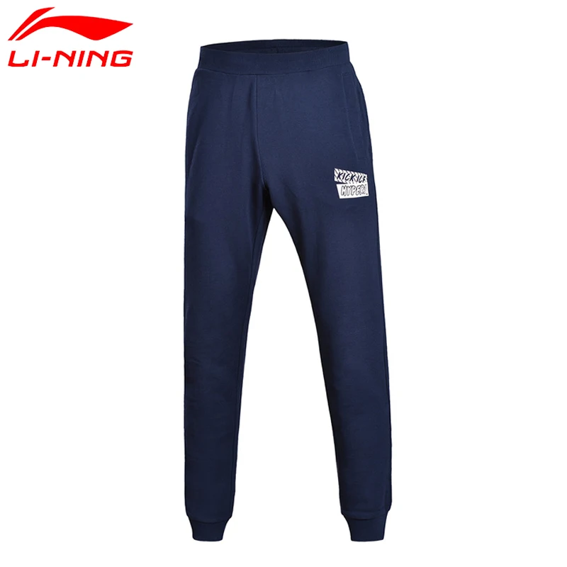 Li-Ning 2018new Men The Trendy Sweat Pants Regular Fit 90% Cotton 10% Polyester LiNing Warm Sports Pants AKLM595 CONF17
Li-Ning 2018new Men The Trendy Sweat Pants Regular Fit 90% Cotton 10% Polyester LiNing Warm Sports Pants AKLM595 CONF17