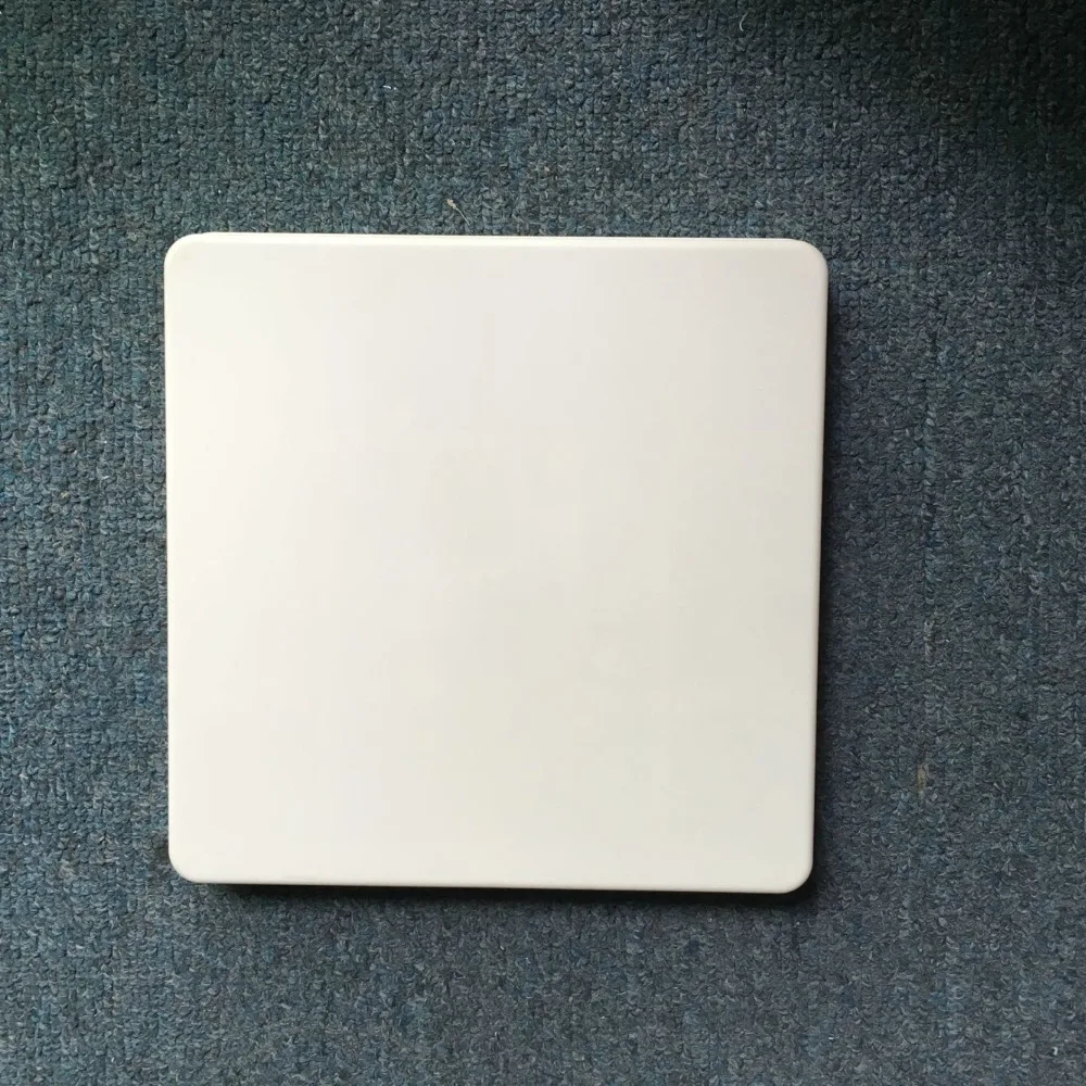 8dbi 220*220*25mm UHF RFID circular polarization antennas 902-928MHz passive antenna N female
8dbi 220*220*25mm UHF RFID circular polarization antennas 902-928MHz passive antenna N female
