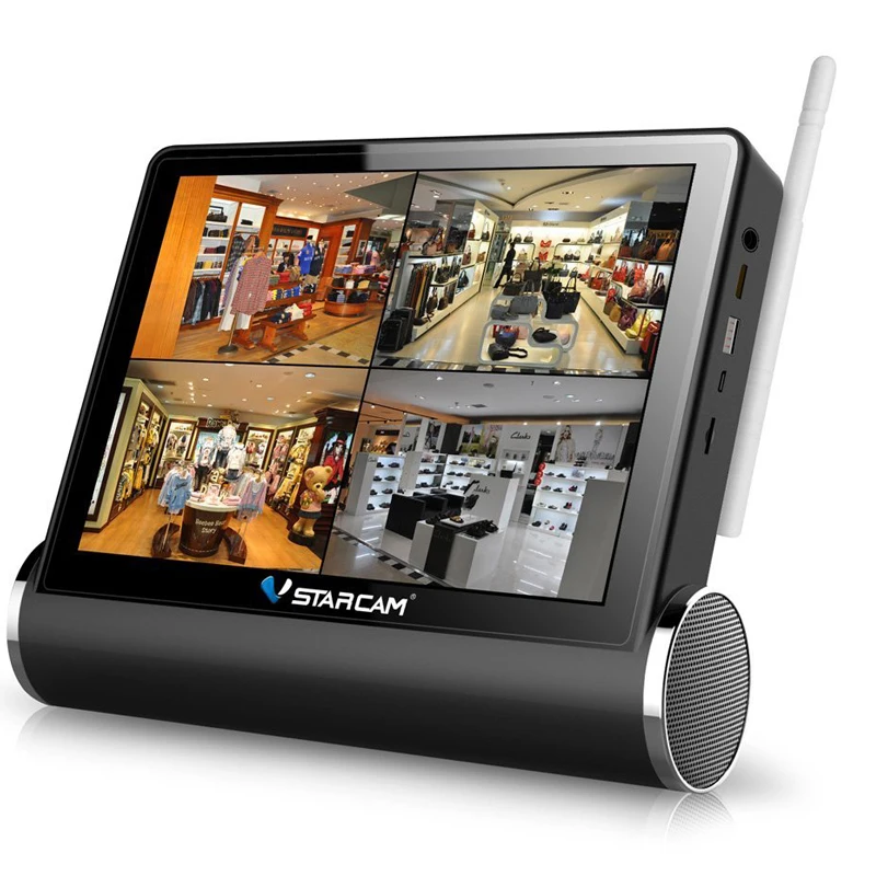 VStarcam New arrival 2pcs C7838WIP Indoor P/T HD Wifi IP Camera + 1pcs NVS-K200 Wireless Smart NVR 7inch Capacitive
VStarcam New arrival 2pcs C7838WIP Indoor P/T HD Wifi IP Camera + 1pcs NVS-K200 Wireless Smart NVR 7inch Capacitive