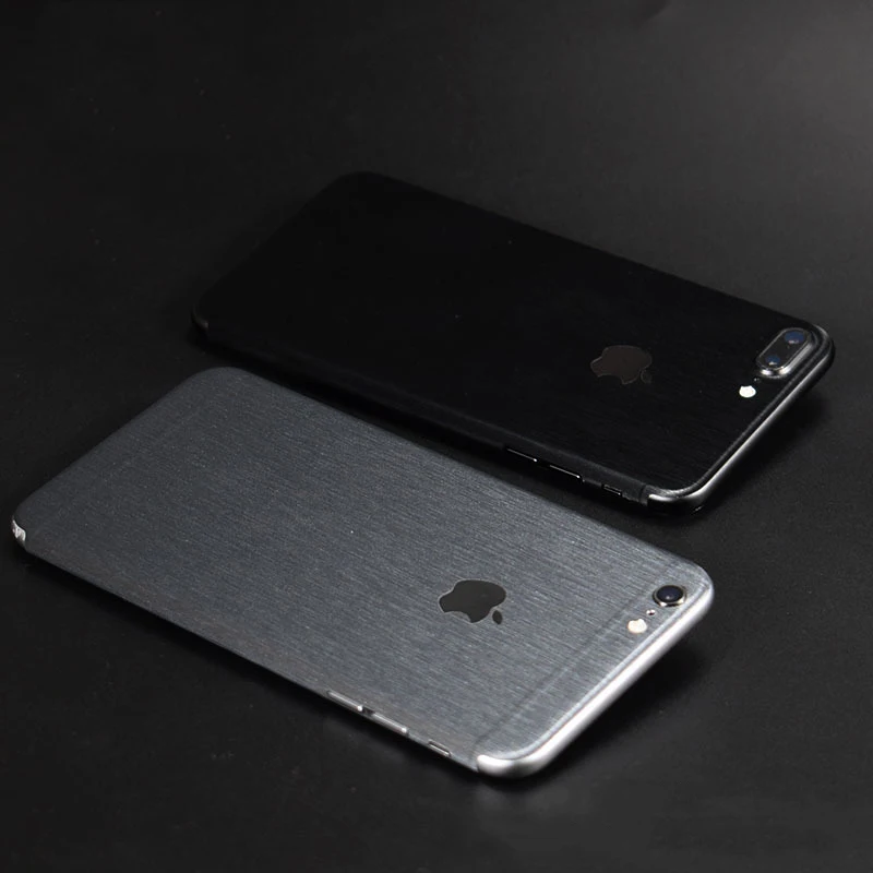 Metal Brushed Pattern Decorative For iPhone 7 6s 6 Plus Mobile Phone Protector iPhone7 Matte Back Film Stickers With Gift
Metal Brushed Pattern Decorative For iPhone 7 6s 6 Plus Mobile Phone Protector iPhone7 Matte Back Film Stickers With Gift