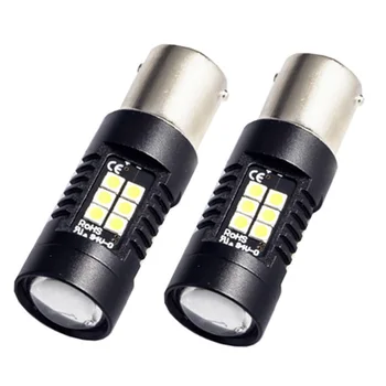 2pcs P21W LED 1156 BA15S LED Bulbs Car Lights 1200Lm Turn Signal Reverse Brake Light R5W 3030 LEDs 12V 24V Automobiles Lamp D040
2pcs P21W LED 1156 BA15S LED Bulbs Car Lights 1200Lm Turn Signal Reverse Brake Light R5W 3030 LEDs 12V 24V Automobiles Lamp D040