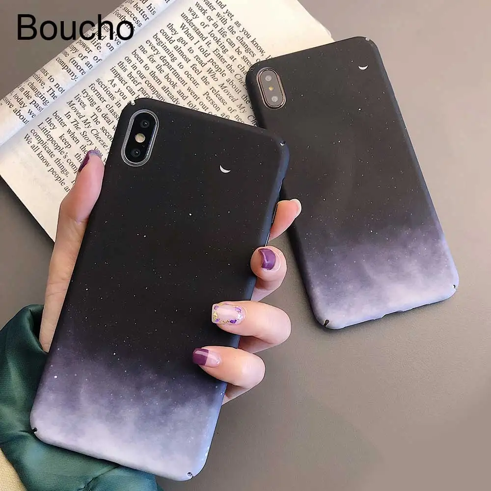 Boucho Phone Cases For iphone XS MAX XR X Fashion Starry Sky Matte Case For iphone 6 6s 7 8 plus 8plus 7plus Hard Plastic Cover
Boucho Phone Cases For iphone XS MAX XR X Fashion Starry Sky Matte Case For iphone 6 6s 7 8 plus 8plus 7plus Hard Plastic Cover