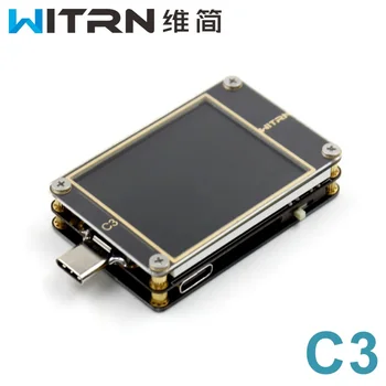 C3 Current Voltmeter USB Tester QC4+PD2 3.0 PPS Fast Charging Protocol Testing CC Table
C3 Current Voltmeter USB Tester QC4+PD2 3.0 PPS Fast Charging Protocol Testing CC Table