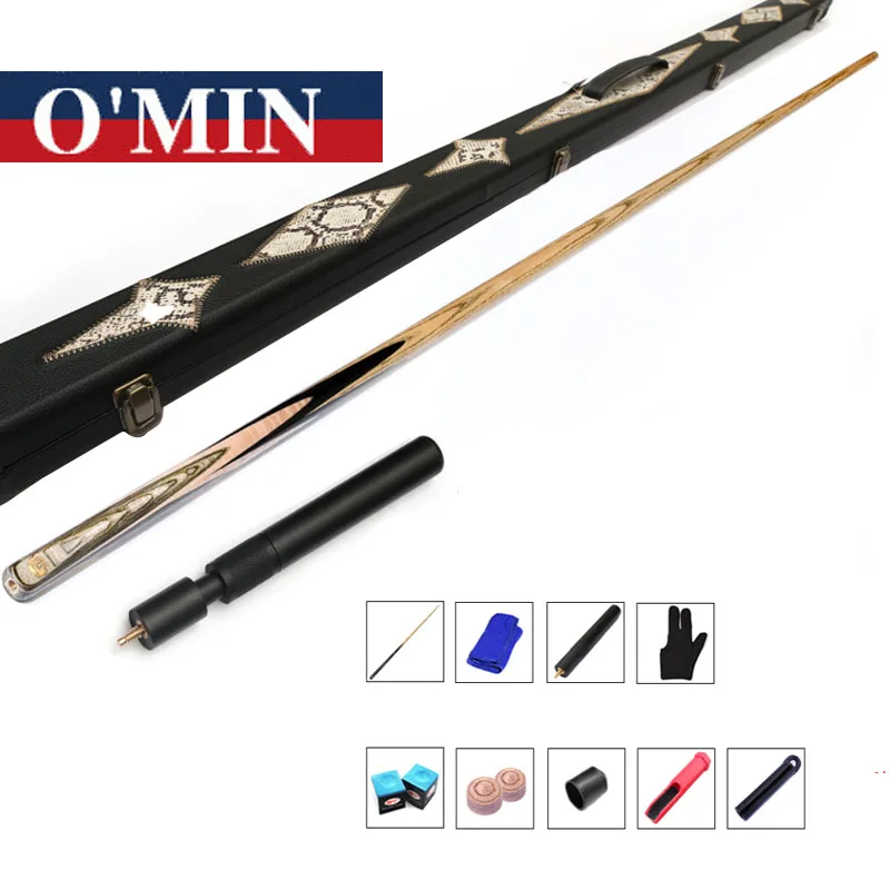 OMin FANTASY Model One Piece Snooker Cue Case Set 9.8mm Tip with Snooker Cues Case Set China
OMin FANTASY Model One Piece Snooker Cue Case Set 9.8mm Tip with Snooker Cues Case Set China