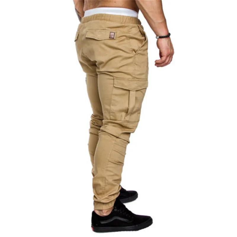 slim cargo work pants