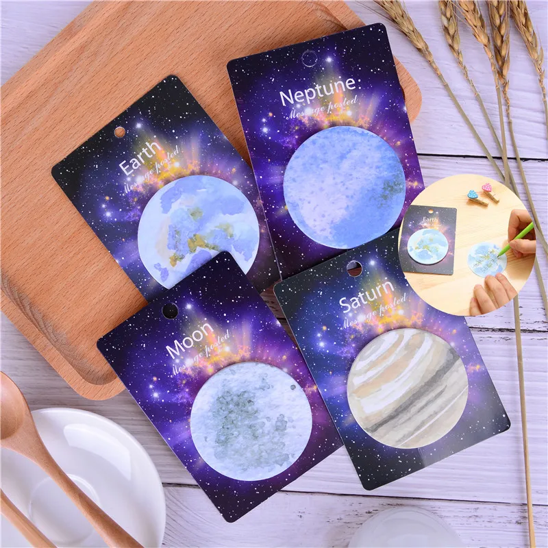 30Pcs/Pack Planet Earth Pluto Moon N Times Sticky Mini Memo Pad Notes School Supply Bookmark Label Gift
30Pcs/Pack Planet Earth Pluto Moon N Times Sticky Mini Memo Pad Notes School Supply Bookmark Label Gift