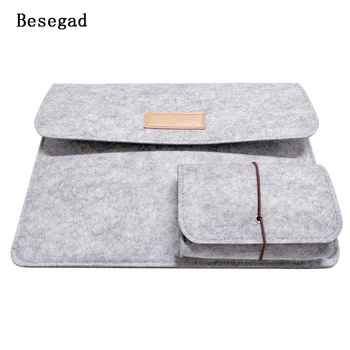 Besegad Felt Carrying Laptop Envelope Case Bag Sleeve for Macbook Air Pro Retina 11 12 13.3 15 inch w/ Magic Charger Mouse Bag
Besegad Felt Carrying Laptop Envelope Case Bag Sleeve for Macbook Air Pro Retina 11 12 13.3 15 inch w/ Magic Charger Mouse Bag