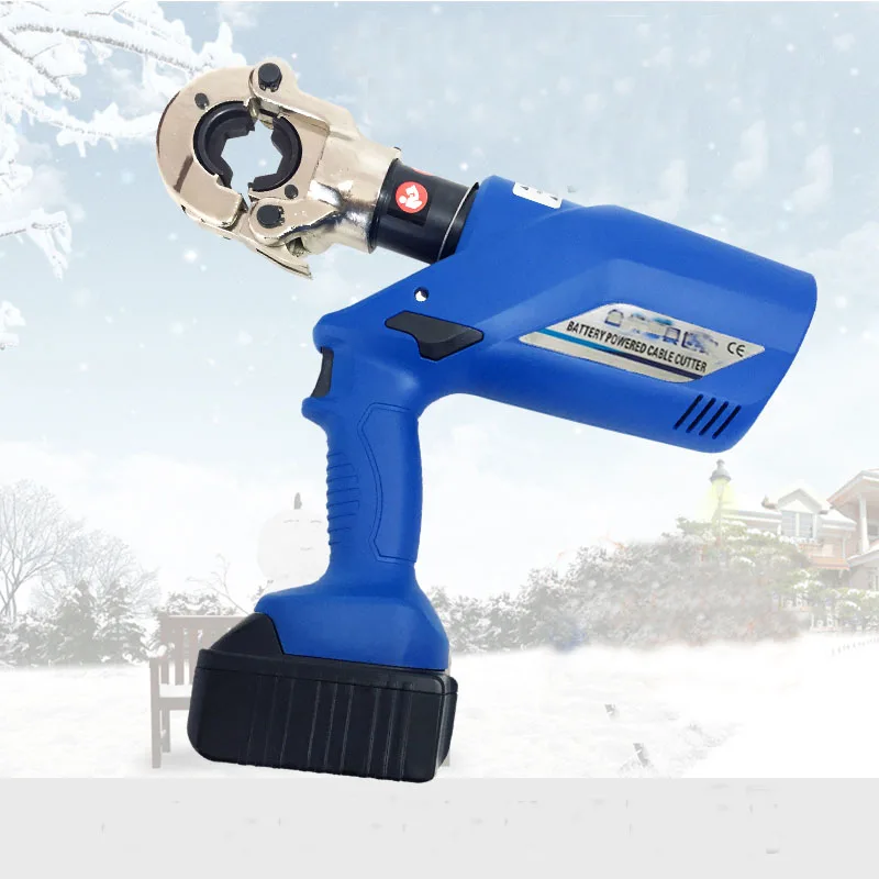 CE 16-300mm2 Electric Hydraulic Crimping Electric Clamp Powered Wire Crimpers Rechargeable Hydraulic Pliers With Two Batteries
CE 16-300mm2 Electric Hydraulic Crimping Electric Clamp Powered Wire Crimpers Rechargeable Hydraulic Pliers With Two Batteries