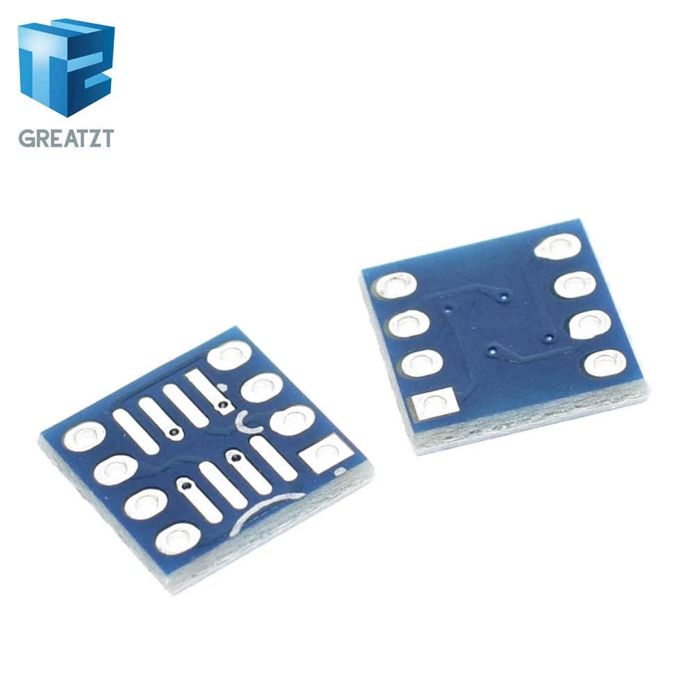 Free shipping GREATZT 10PCS SOP8 SO8 SOIC8 TO DIP8 Interposer board pcb Board Adapter Plate New
Free shipping GREATZT 10PCS SOP8 SO8 SOIC8 TO DIP8 Interposer board pcb Board Adapter Plate New